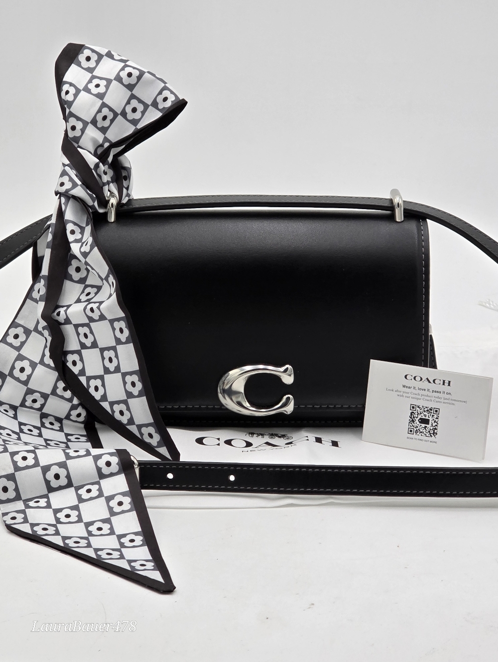 Coach Bandit Crossbody, Black 💥CARRIED ONCE💥